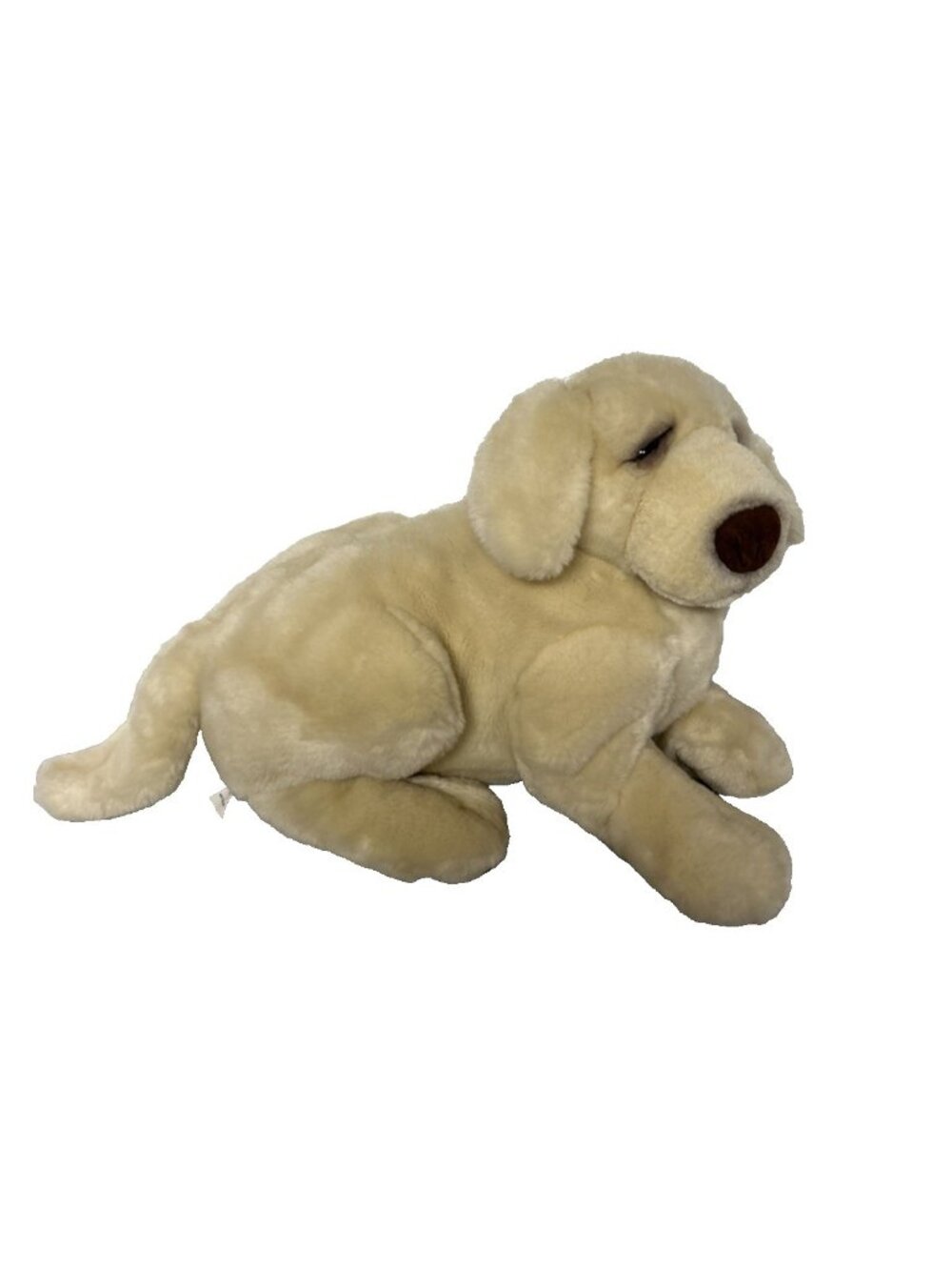 Dakin Lou Rankin Yellow Lab Puppy Dog Plush 14"
